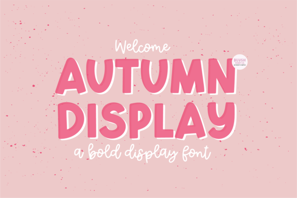 Autumn Display Font for Handmade Brands