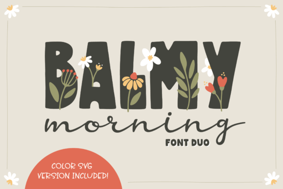 Balmy Morning: A Whimsical Script Font for Elegant Digital Branding