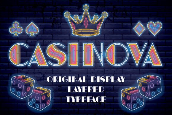 Casinova: Vintage Display Font for Standout Branding