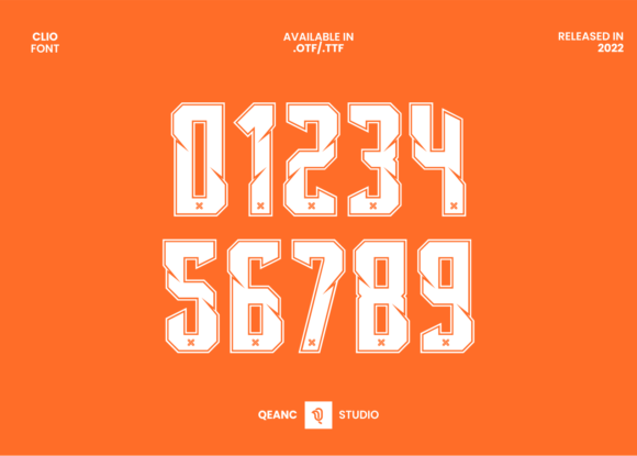 Clio Font for Sports & Racing Branding