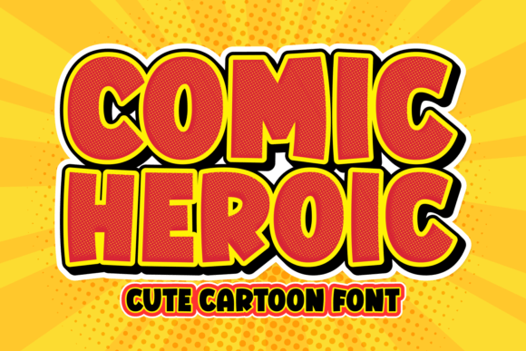 Comic Heroic Font for Bold, Trustworthy Branding
