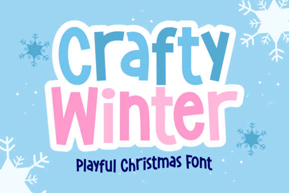 Crafty Winter Handwritten Christmas Font for Festive Branding