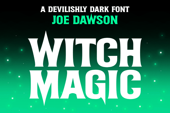 Discover the Enchantment of Witch Magic Font