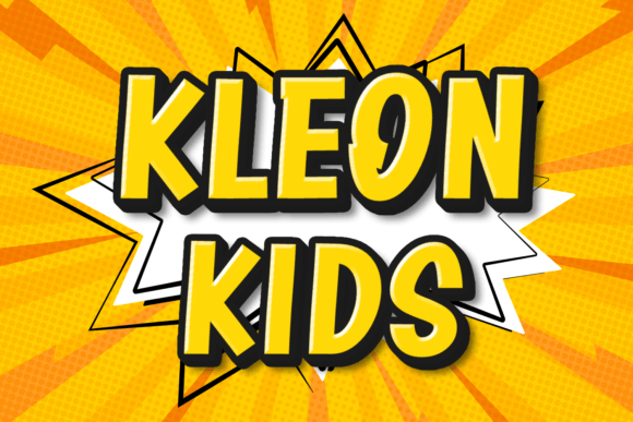 Discover the Versatility of Kleon Kids Font
