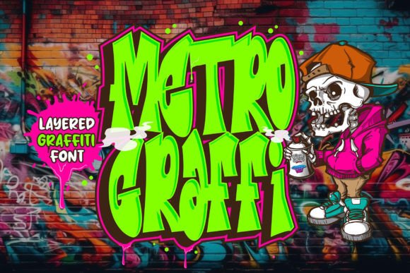 Discovering Metro Graffi: A Bold Graffiti Font for Creative Branding