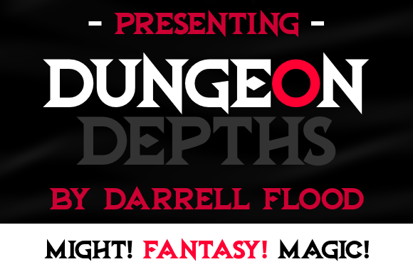 Dungeon Depths Font for Bold Brand Identity