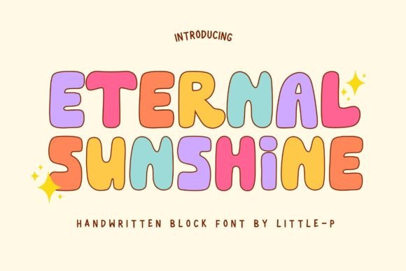 Eternal Sunshine Font for Playful Brand Campaigns