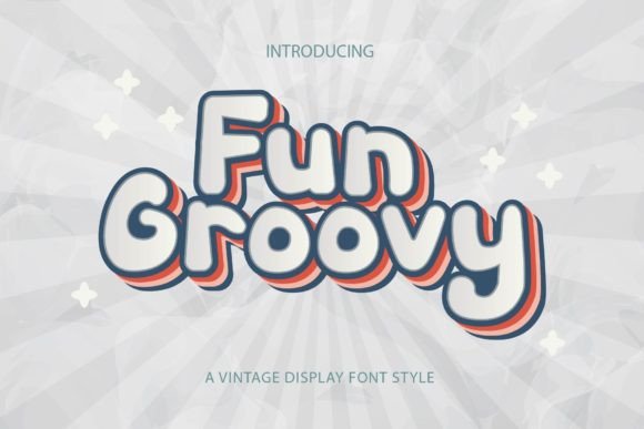 Fun Groovy Font for Playful Branding and Creative Projects