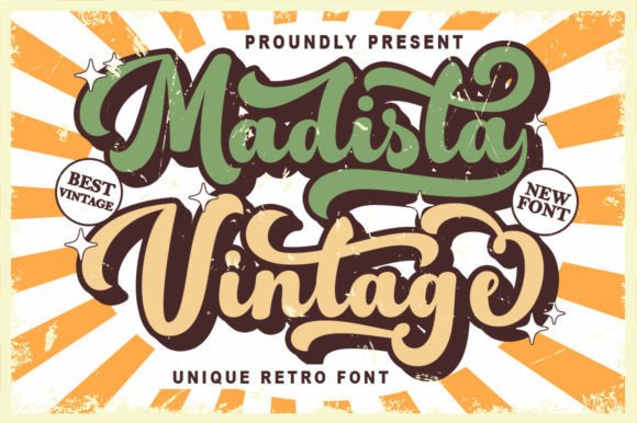 Madista Vintage: A Perfect Font for Retro and Handmade Projects