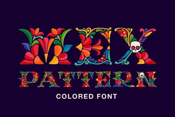 Mexican Pattern Display Font for Editorial Warmth