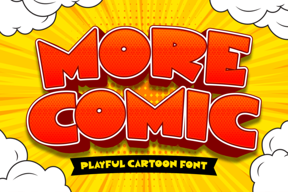 More Comic Display Font for Bold Digital Typography