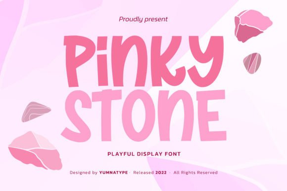 Pinky Stone Font for Feminine and Fun Branding