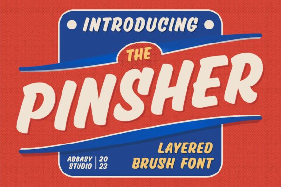 Pinsher: A Retro Display Font for Scroll-Stopping Marketing