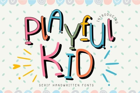 Playful Kid Font for Cute, Groovy Brand Identity Projects