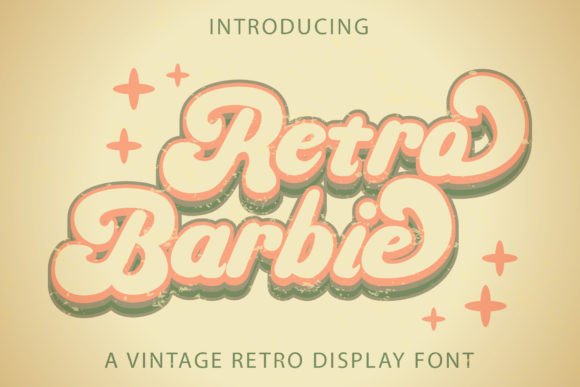 Retro Barbie: A Vintage Handwritten Display Font
