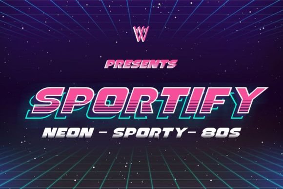 Sportify: A Bold and Versatile Display Font for Digital Design
