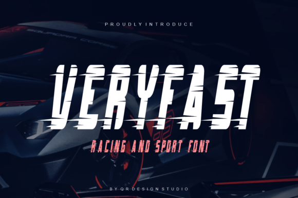 Veryfast Display Font for Bold Digital Branding