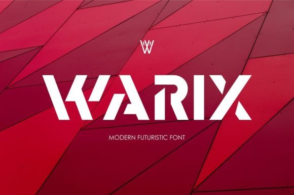 Warix: A Futuristic and Minimalist Font for Crafters