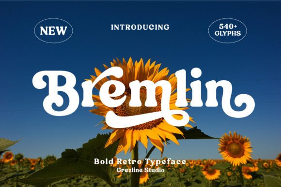 Why Bremlin Is the Bold Retro Font That Makes Campaigns Instantly Recognizable