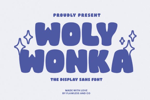 Woly Wonka Display Font for Scroll-Stopping Marketing Design